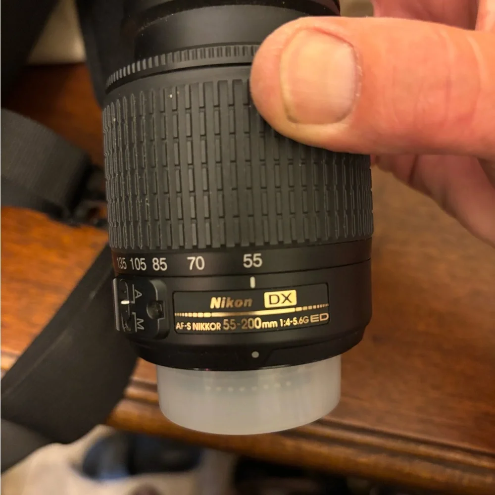 Nikon Black Zoom Lens for Cameras and Video